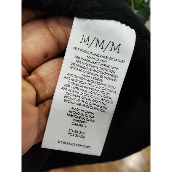 Cabi Women Black Rayon Long Sleeve Full Zip Front Zip Fitted Jacket Size Medium - Picture 11 of 12